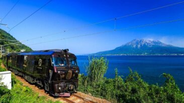 Seven Stars Em Kyushu, A Resposta Do Japão Ao Expresso Do Oriente, Recebe Um Facelift.  O Trem Será Ainda Mais Luxuoso E Ganhará Um Tradicional Salão De Chá Em Estilo Japonês.