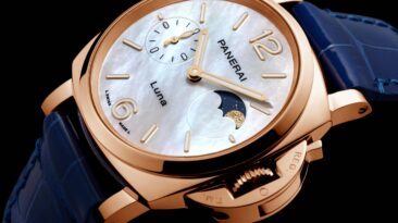 As fases da Lua num relógio Panerai