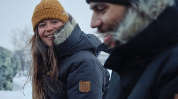 Fjällräven com peças para combater o frio