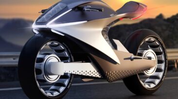 Esta elegante bicicleta que muda de forma se relaciona com seu piloto como “Tsaheylu” – a conexão neural mostrada em Avatar