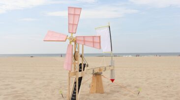 Este Projeto Desconstruído De Instalação De Moinho De Vento Destaca O Poder Do Vento