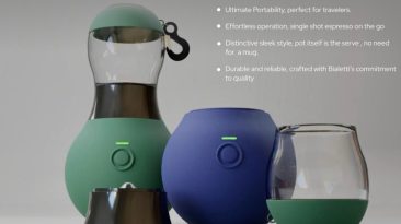 A panela moka portátil permite que você obtenha aquele impulso de café expresso enquanto viaja