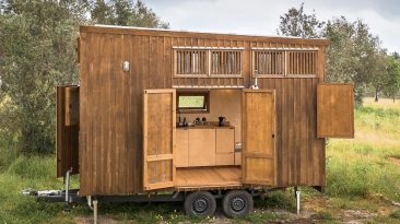 Esta pequena casa 'super minúscula' está pronta para fornecer a você o melhor estilo de vida fora da rede