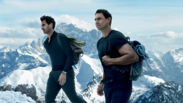 LOUIS VUITTON REVIVE CORE VALUES ​​COM ROGER FEDERER E RAFAEL NADAL